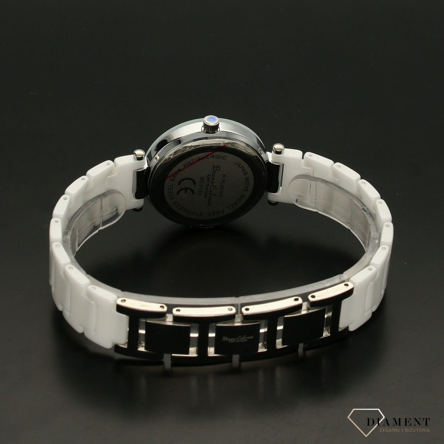 Zegarek damski Bruno Calvani BC9189 z białej ceramiki (1).jpg